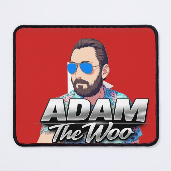 Item preview, Adam The Woo Travel Vlog Illustration designed and sold by THE JIZU SHOP.