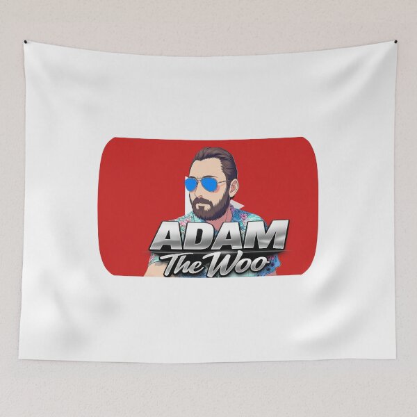 Item preview, Adam The Woo Travel Vlog Illustration designed and sold by THE JIZU SHOP.
