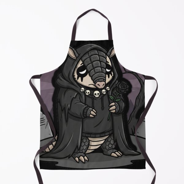 Artikelvorschau, Gothic Armadillo – Dark Guardian with Black Rose entworfen und verkauft von RebellDancer.