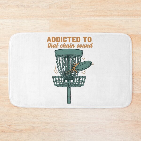 Item preview, Addicted To That Chain Sound Disc Golf Basket designed and sold by LuminOrb.