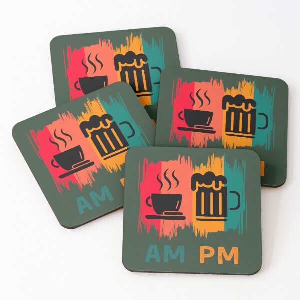 Item preview, Funny Sarcasm AM Coffee PM Beer Adult Humor Beer Lover designed and sold by Zayavca.