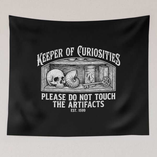 Item preview, Dark Academia Oddities Keeper of Curiosities Museum designed and sold by Mason-Pride.