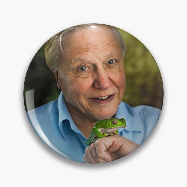 Item preview, David Attenborough  designed and sold by FreeOrca.