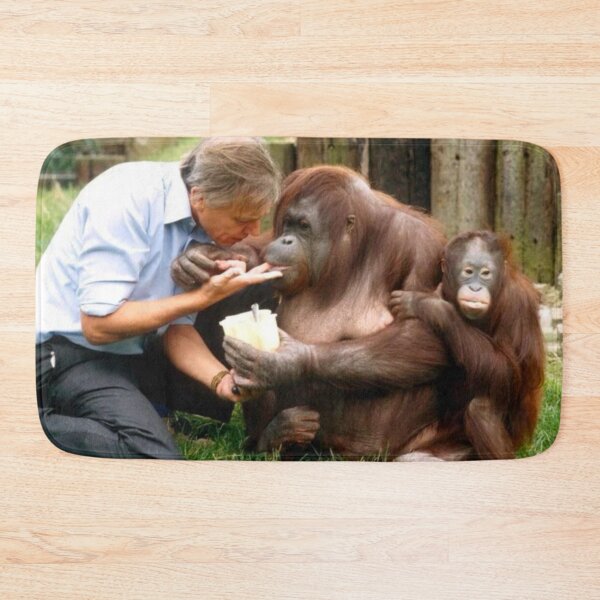Item preview, David Attenborough Orangutan  designed and sold by FreeOrca.