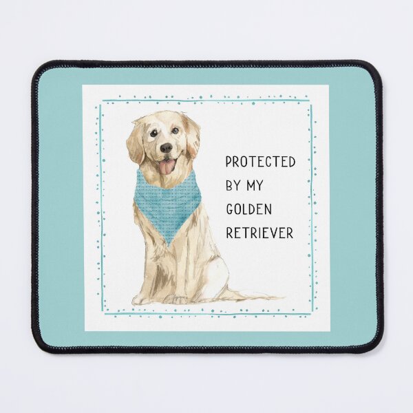 Item preview, Protected by my Golden Retriever designed and sold by Shelley Winters.