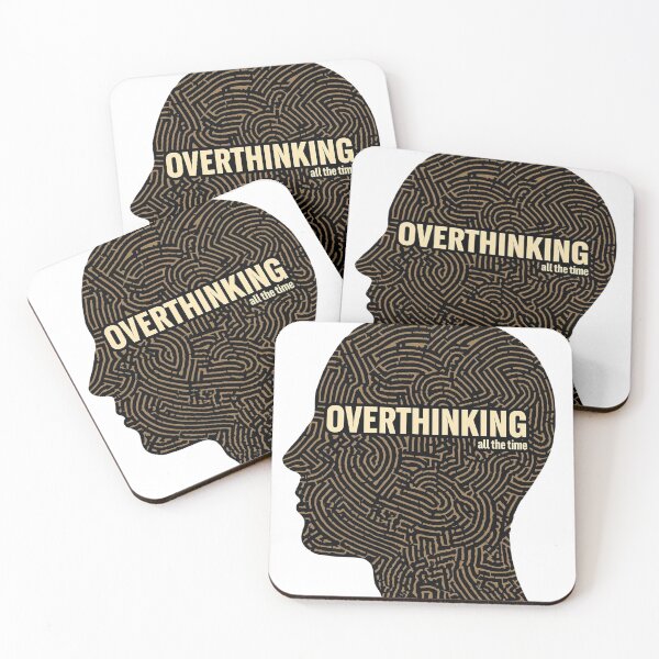 Item preview, Overthinking All The Time Mind Maze designed and sold by Katzpy.
