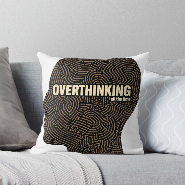 Item preview, Overthinking All The Time Mind Maze designed and sold by Katzpy.
