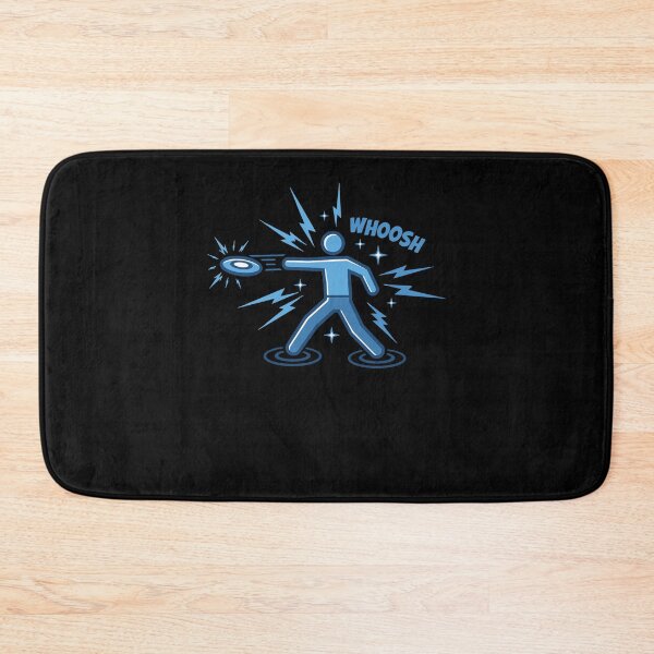 Item preview, WHOOSH Funny Disc Golf Disc Golfer Flying Disc designed and sold by LuminOrb.