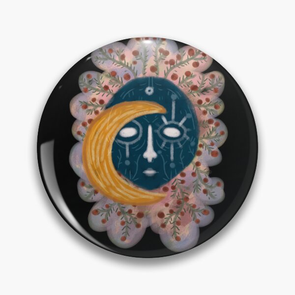 Item preview, Magical Moon Mask, Folklore art designed and sold by Dormitria.