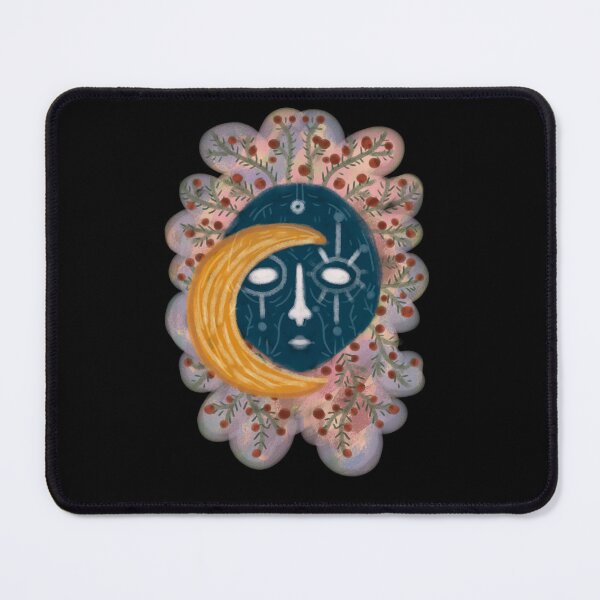 Item preview, Magical Moon Mask, Folklore art designed and sold by Dormitria.
