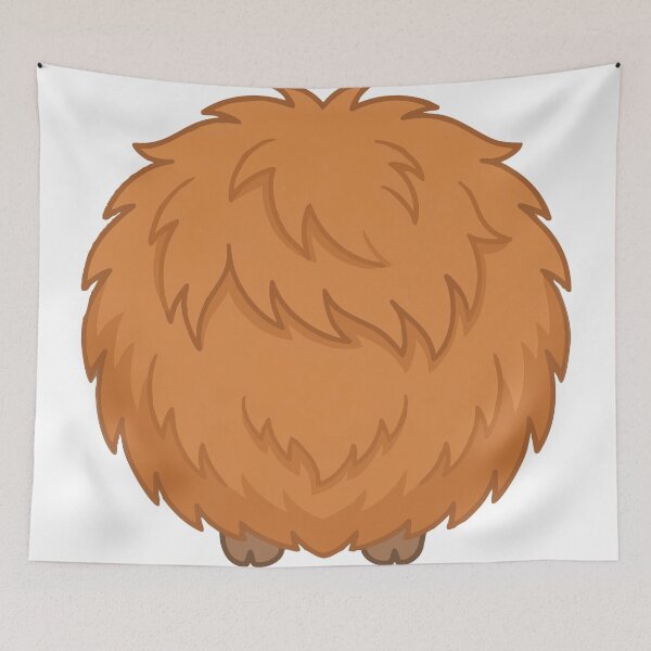 Item preview, Basically A Walking Mop - Fluffy Highland Baby designed and sold by Petzzz.