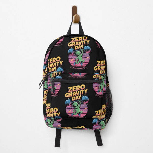 Item preview, Zero Gravity Day Funny Alien Gym Workout Vector designed and sold by Planet Sarcasm.