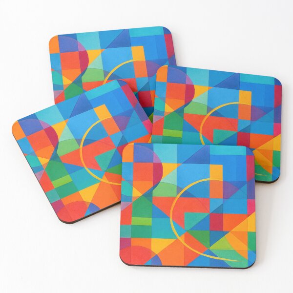 Item preview, Series 3 Vibrant Geometric Color Composition designed and sold by Sigtrix.