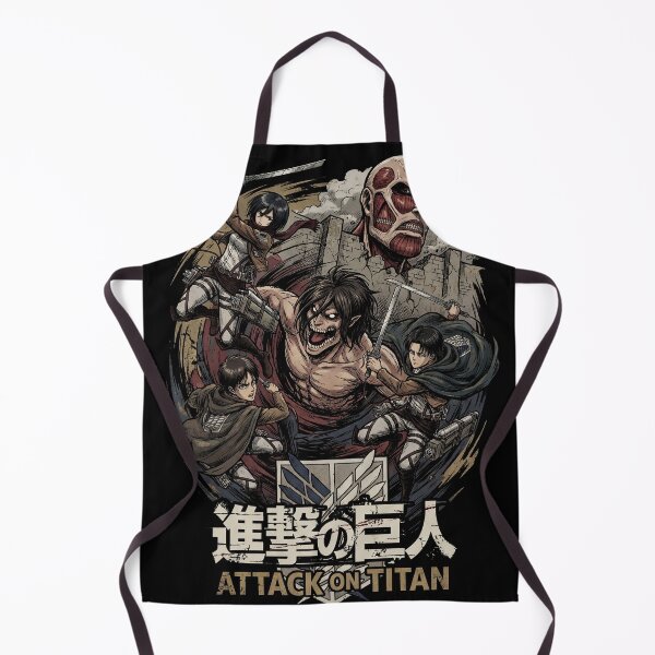 Item preview, Attack on Titan Eren Mikasa Armin Levi Scout Regiment Wings of Freedom Colossal Titan Armored Titan Founding Titan Rumbling Fan Art Collage Poster T-Shirt Sticker Print Gift designed and sold by Senpaiwaves.