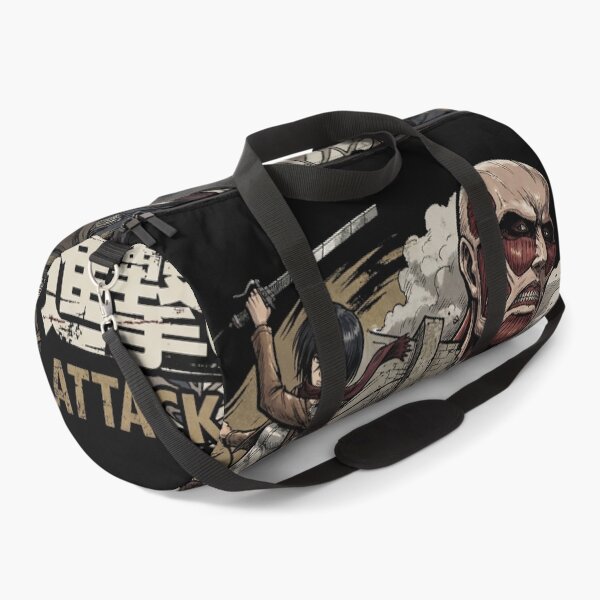 Item preview, Attack on Titan Eren Mikasa Armin Levi Scout Regiment Wings of Freedom Colossal Titan Armored Titan Founding Titan Rumbling Fan Art Collage Poster T-Shirt Sticker Print Gift designed and sold by Senpaiwaves.
