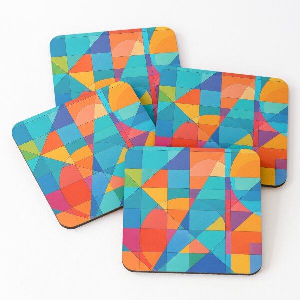 Item preview, Series 1 Vibrant Geometric Color Composition designed and sold by Sigtrix.