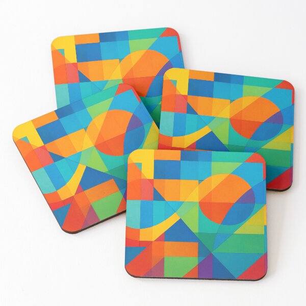 Item preview, Series 5 Vibrant Geometric Color Composition designed and sold by Sigtrix.