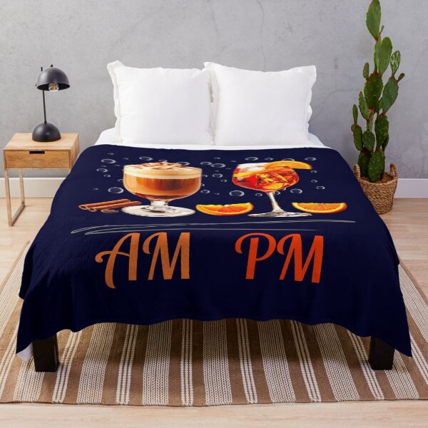 Item preview, Funny Sarcasm AM Coffee PM Wine Adult Humor Coffee Lover designed and sold by Zayavca.
