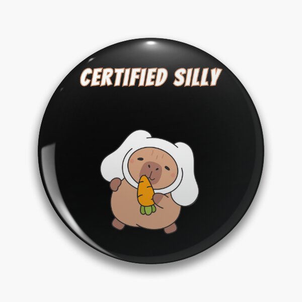 Item preview, Certified Silly Capybara Bunny Costume Kawaii Meme designed and sold by AnimalMemeHub.