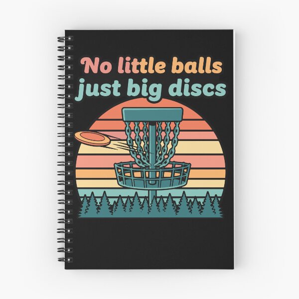 Item preview, No Little Balls Just Big Discs Funny Disc Golf designed and sold by LuminOrb.