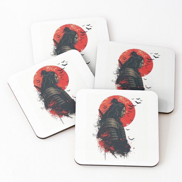 Item preview, Samurai Japanese warrior with katana  – Retro Japanese Samurai aesthetic and all  nature Vintage japanese Culture in Japanese Art ver   14 designed and sold by mndesignworx.
