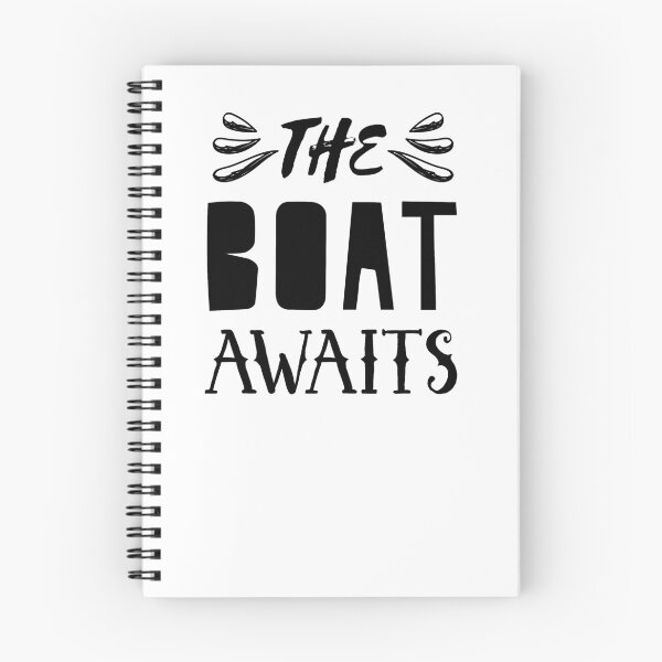 Item preview, THE BOAT AWAITS in black designed and sold by jazzydevil.