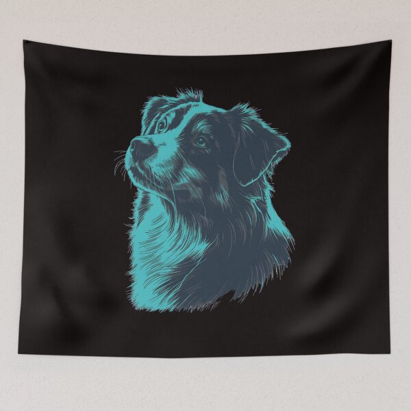 Item preview, Australian Shepherd, Aussie Dog, Herding Dog, Aussie Lover Gift, Ranch Dog, Working Dog designed and sold by DesignDenDo ⭐⭐⭐⭐⭐.