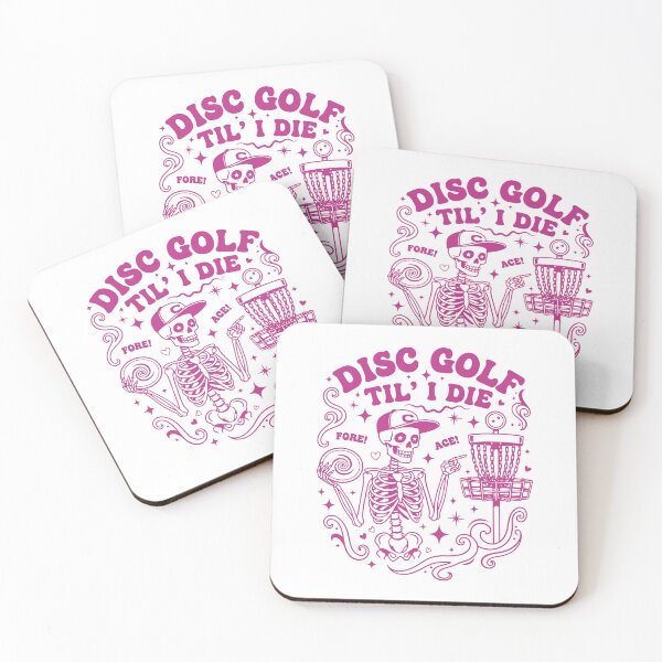 Item preview, Disc Golf Til I Die Fore Ace Funny Disc Golfer designed and sold by LuminOrb.