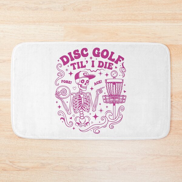 Item preview, Disc Golf Til I Die Fore Ace Funny Disc Golfer designed and sold by LuminOrb.