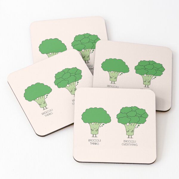 Item preview, Broccoli overthinks designed and sold by Milkyprint.