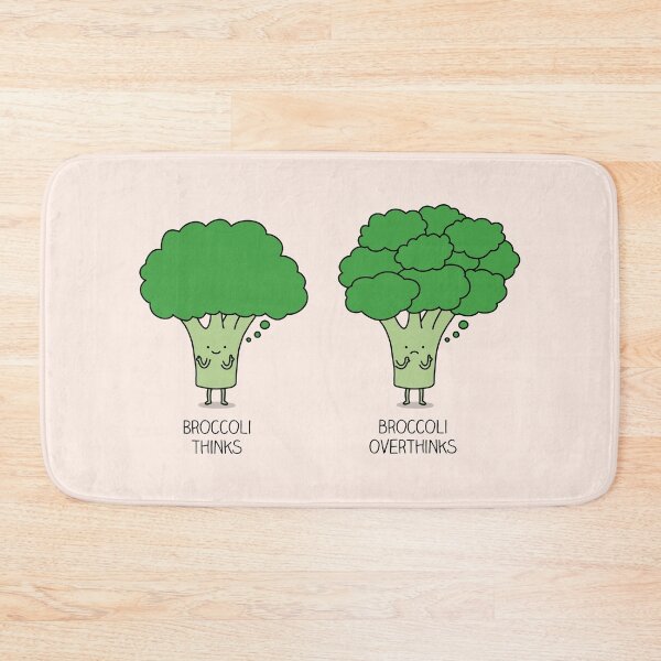 Item preview, Broccoli overthinks designed and sold by Milkyprint.