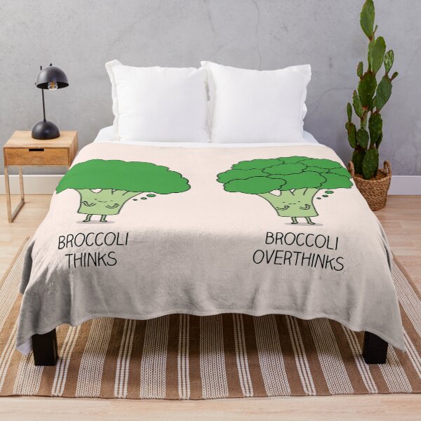 Item preview, Broccoli overthinks designed and sold by Milkyprint.