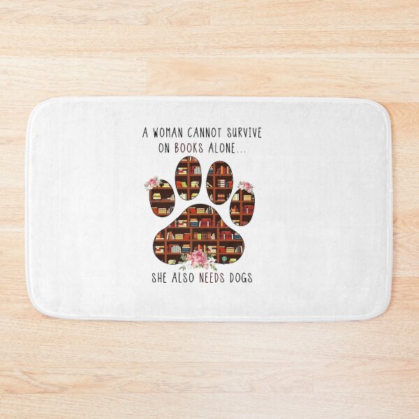 Item preview, Books & Dogs T-shirt for female readers with dogs designed and sold by PDAG.