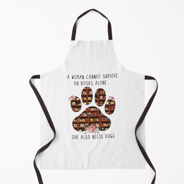 Item preview, Books & Dogs T-shirt for female readers with dogs designed and sold by PDAG.