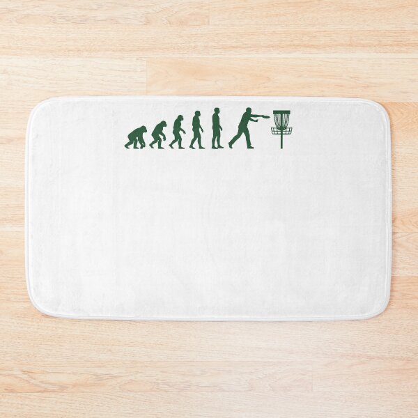 Item preview, Disc Golf Evolution Funny Disc Golfer Flying Disc designed and sold by LuminOrb.