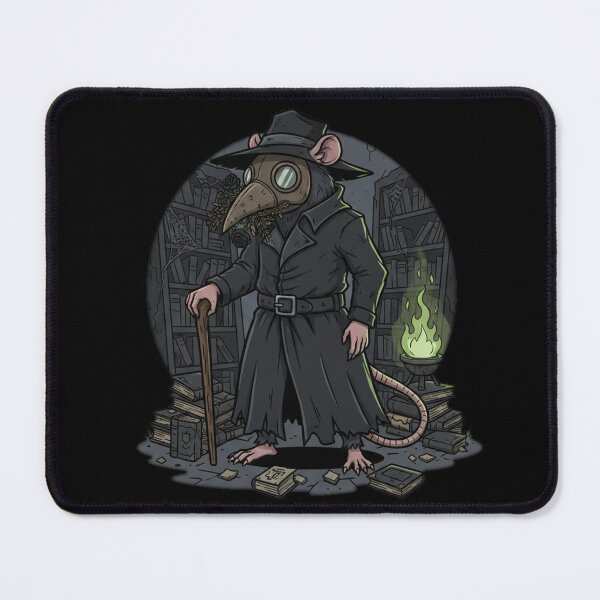 Item preview, Steampunk Plague Rat – Mystic Scholar of the Old Library designed and sold by RebellDancer.