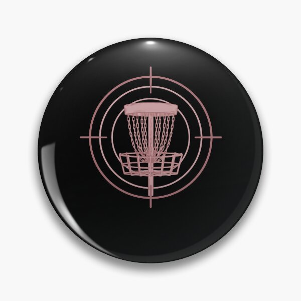Item preview, Disc Golf Basket Target Funny Disc Golfer Flying designed and sold by LuminOrb.