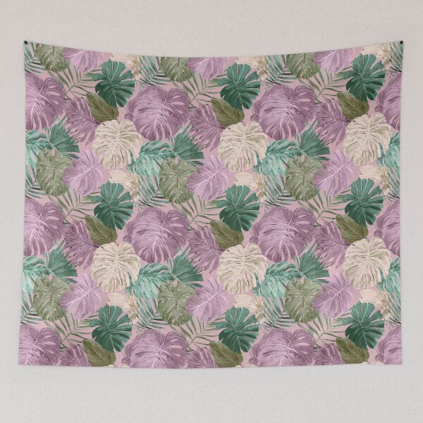 Item preview, Graceful Tropical Floral Texture  - Birth Flower Pattern  - Christmas Gifts For Her designed and sold by RoyalStarsPatts.