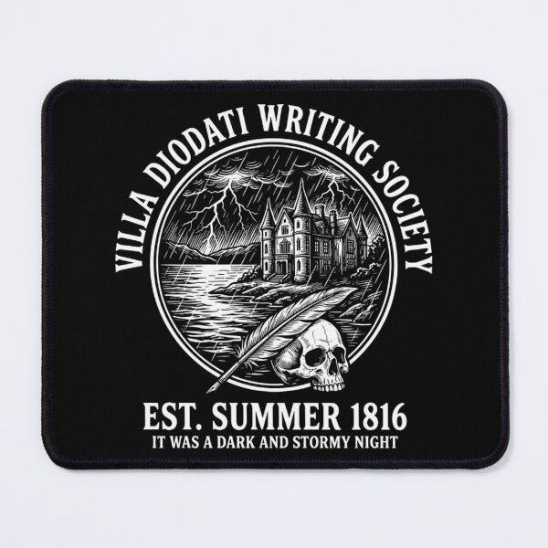 Item preview, Dark Academia Writing Society Villa Diodati 1816 Gothic Literature designed and sold by Mason-Pride.