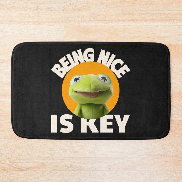 Item preview, BEING NICE IS KEY Kermit the Frog MUPPETS Puppet designed and sold by JusTiceT-shirts.