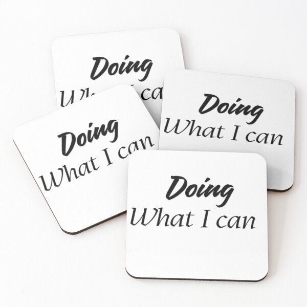Item preview, Doing What I Can - Motivational Quote designed and sold by Haevora.