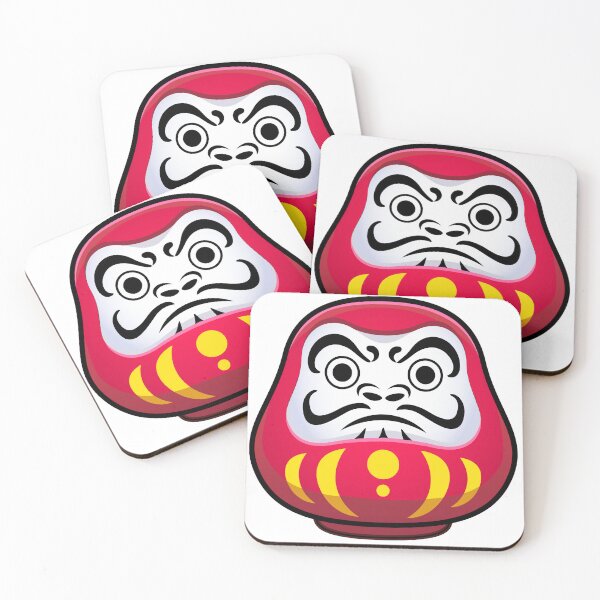 Item preview, Daruma doll Japanese culture spiritual art designed and sold by criptart.