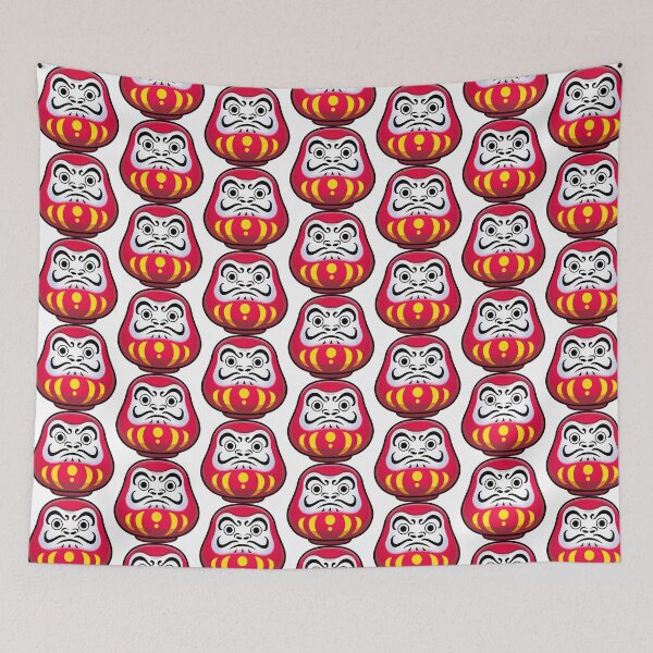 Item preview, Daruma doll Japanese culture spiritual art designed and sold by criptart.