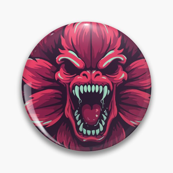 Item preview, Savage Red Demon Beast Head designed and sold by iwzzuel.