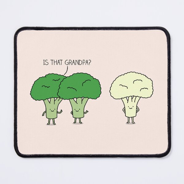 Item preview, Broccoli grandpa designed and sold by Milkyprint.