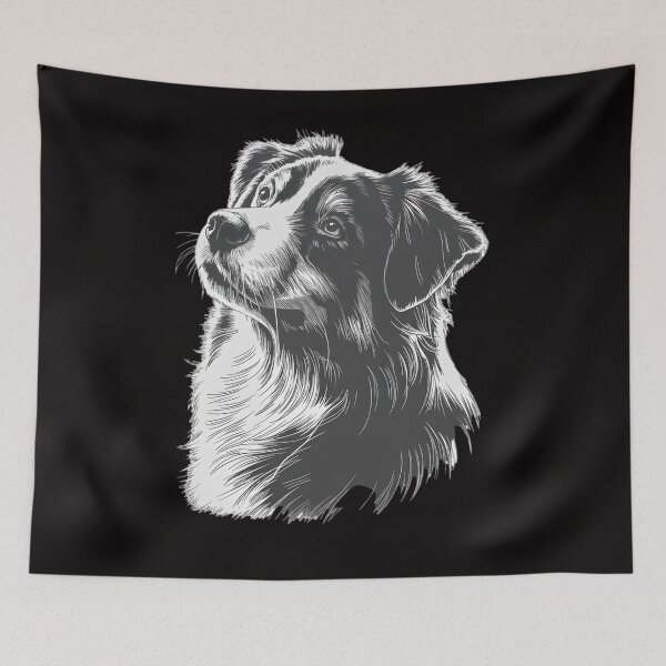 Item preview, Australian Shepherd, Aussie Dog, Herding Dog, Aussie Lover Gift, Ranch Dog, Working Dog designed and sold by DesignDenDo ⭐⭐⭐⭐⭐.