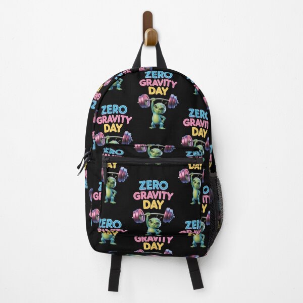 Item preview, Zero Gravity Day Funny 3D Alien Gym Workout designed and sold by Planet Sarcasm.