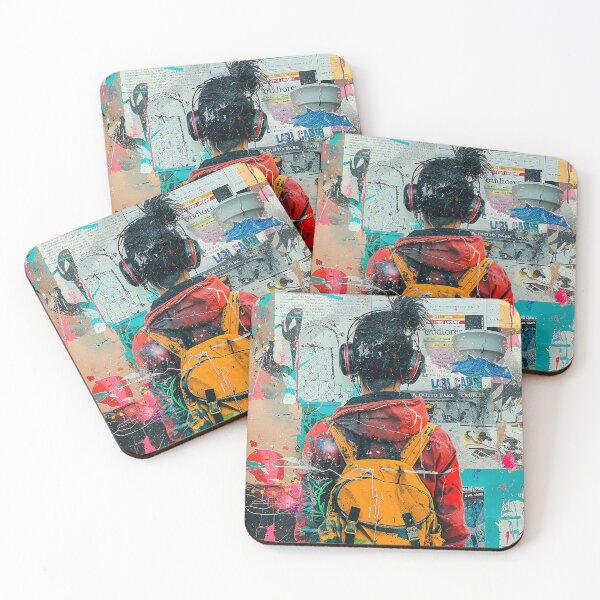 Item preview, Urban Beats - Street Art Student Collag designed and sold by DEKALQUE.