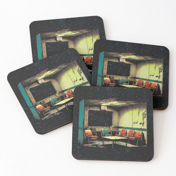 Item preview, The Cosmic Waiting Room – Surreal Liminal Space Exit designed and sold by DeluluWear.