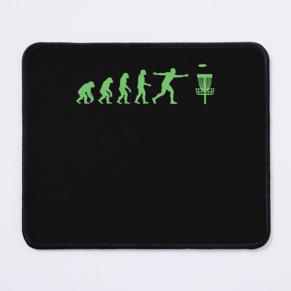 Item preview, Disc Golf Evolution Funny Disc Golfer Flying Disc designed and sold by LuminOrb.